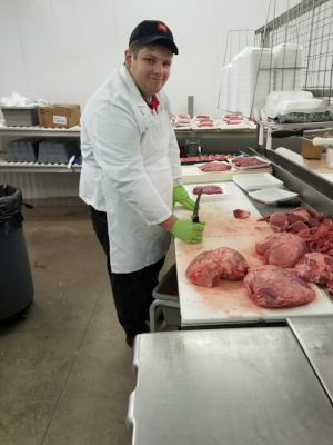 meat cutter trainee